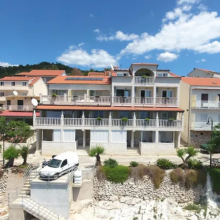 Superb Beachfront Luxury Seaview With Private Apartmán Milna (Hvar)