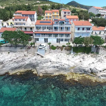 Superb Beachfront Luxury Seaview With Private Apartmán Milna (Hvar)