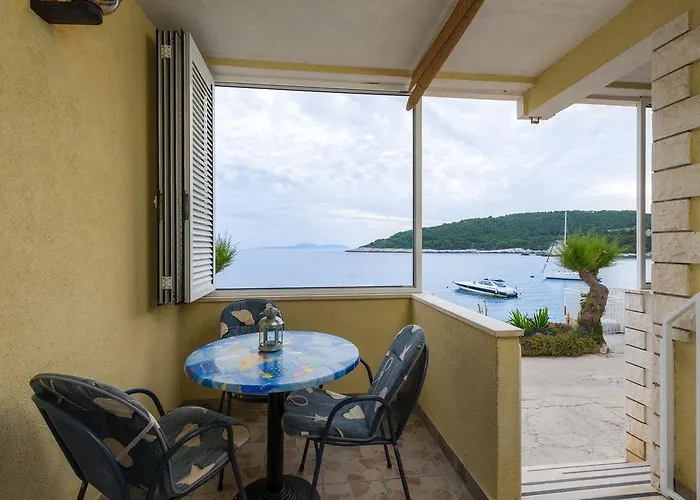 Superb Beachfront Luxury Seaview With Private * Milna (Hvar)